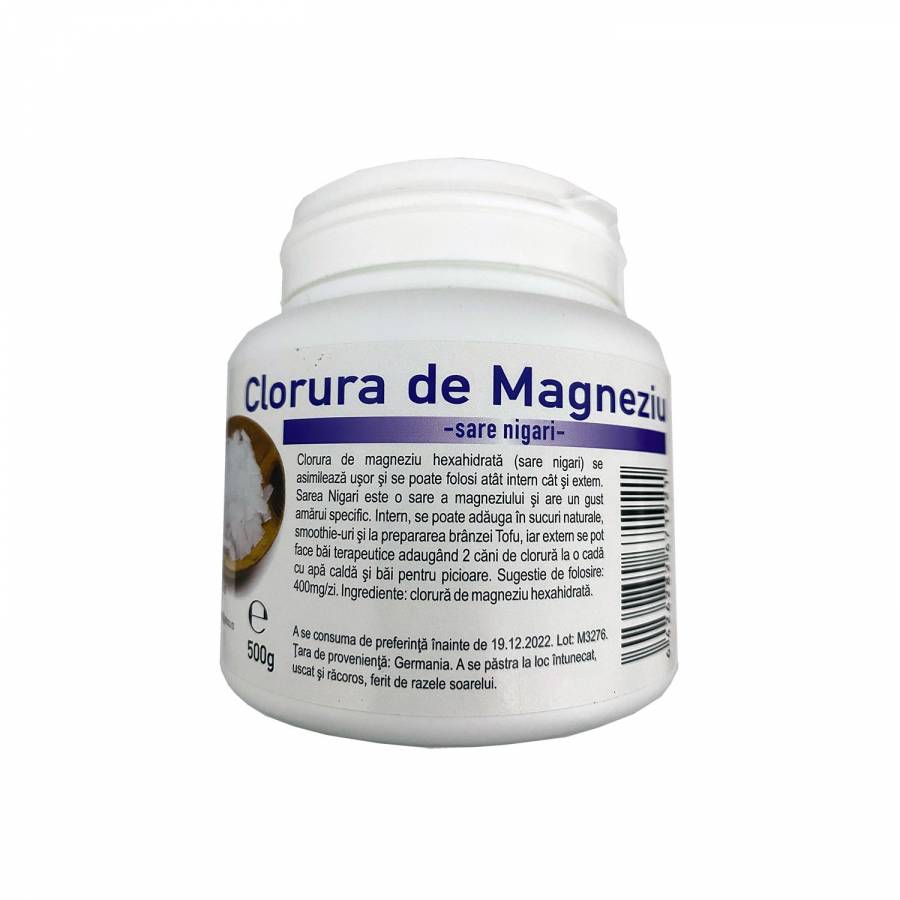 Clorura de magneziu (sare nigari) x 500g (DECO ITALIA)